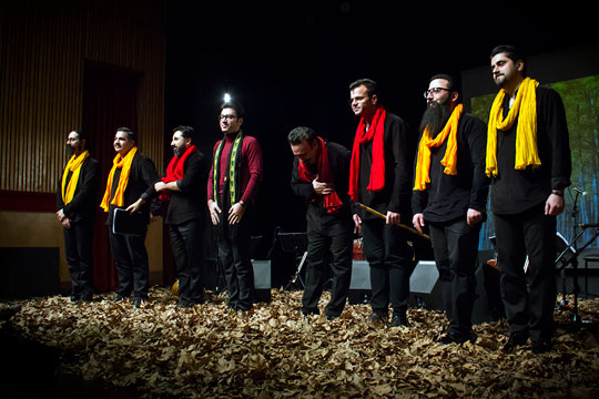 اجراي گروه نواي رخشان در فرهنگسراي نياوران به سرپرستي و آهنگسازي و نوازندگي استاد عليرضا اصغري